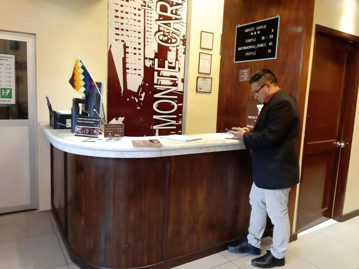 Hotel Monte Carlo La Paz Exteriör bild